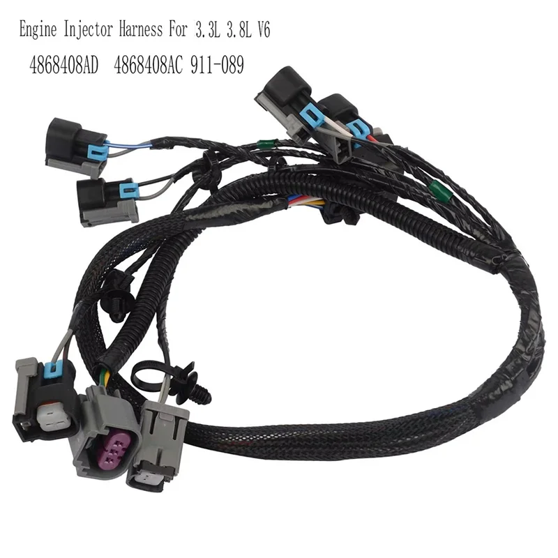 Cablaggio Iniettori Motore Per Dodge Caravan Chrysler Grand Voyager 3.3 3.8 911-089