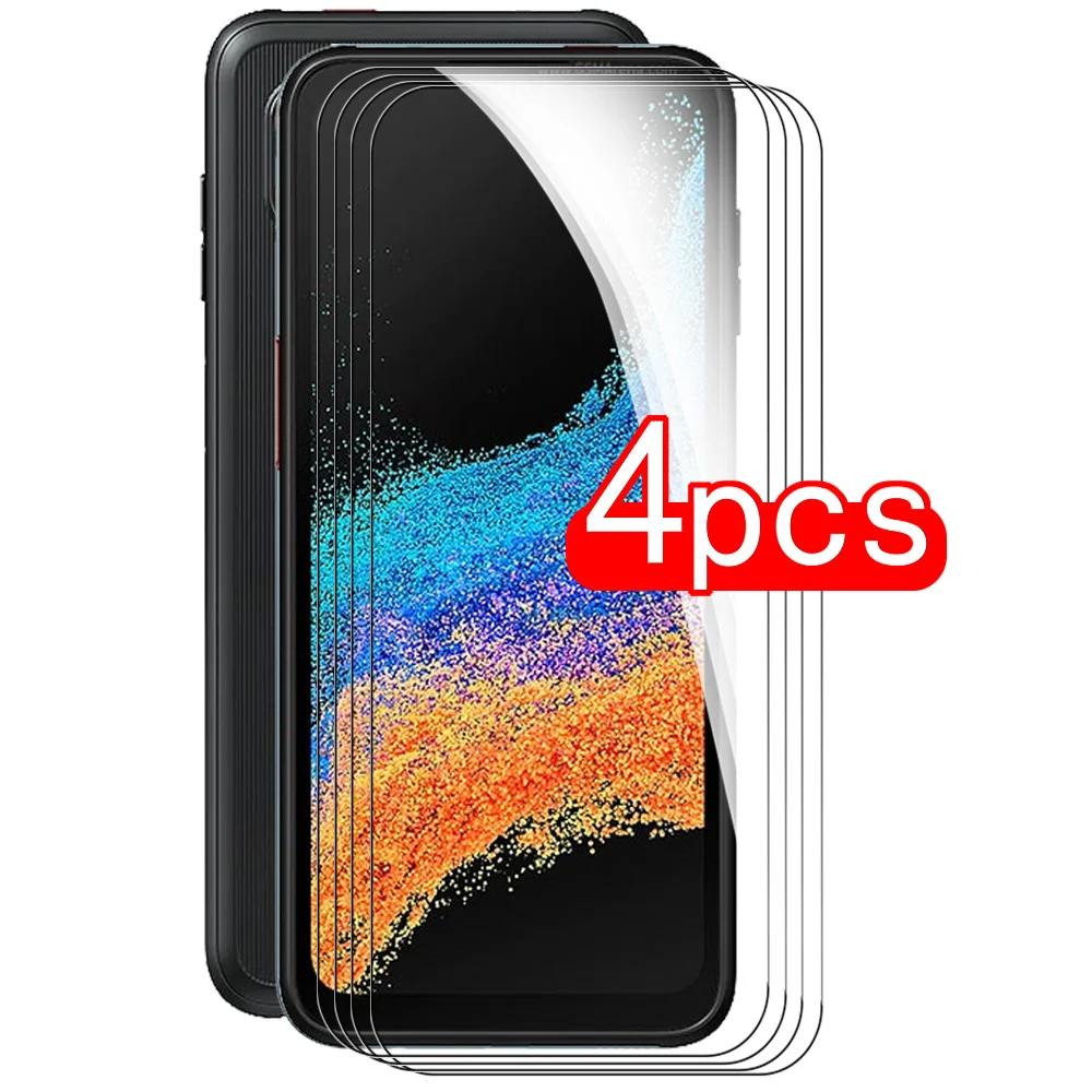 4Pcs Tempered Glass For Samsung Galaxy Xcover Pro 2 Pro2 Xcover6 Pro sumsung X cover 6 6Pro Case Protective Armor Film Cover screen protector tempered glass