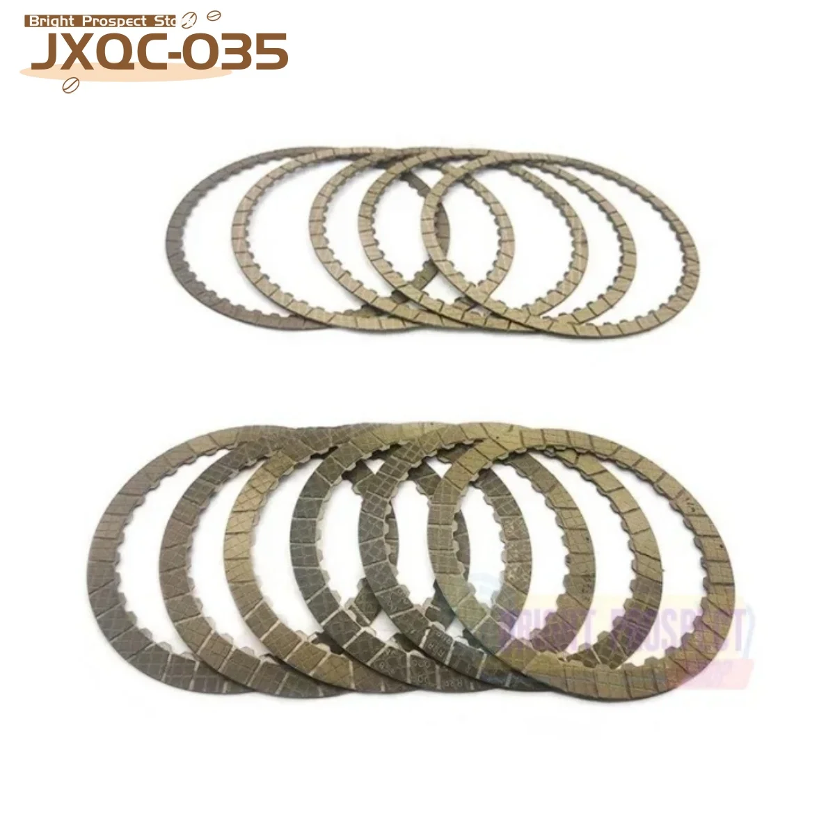 

DQ500 0BH 0DE DSG Automatic Transmission Friction Plate Package Clutch Discs Kit For VW Audi Skoda Car Accessories