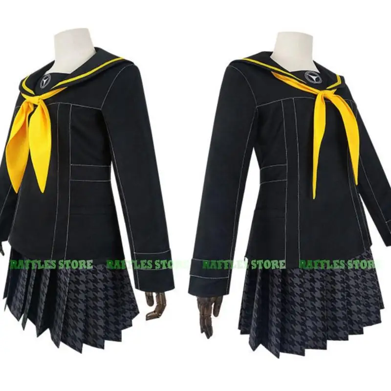 

Парик для косплея Kujikawa Rise Persona 4 Golden JK Униформа аниме косплей женский парик для костюма матросского Jyoshi Koukousei Persona 4