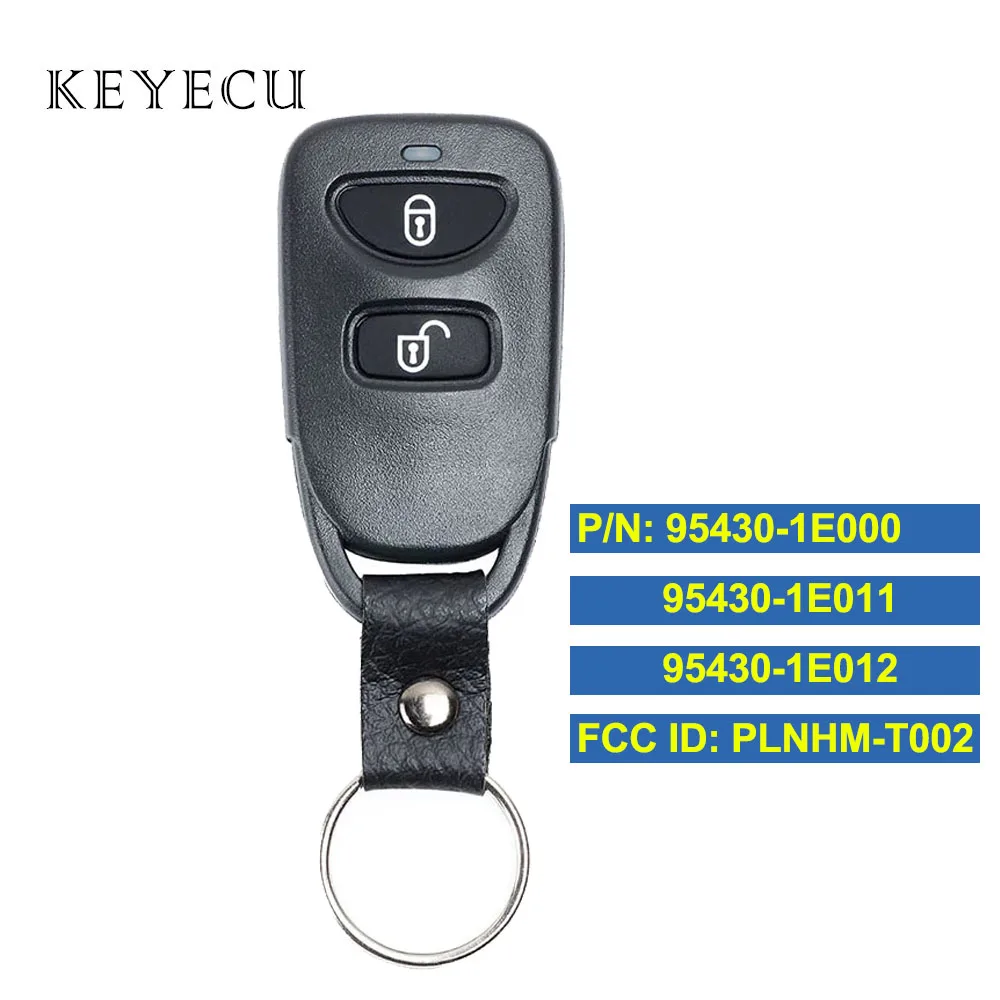 

Keyecu 2+1 Buttons Remote Car Key 315MHZ for Hyundai Accent Santa Fe 2005 2006 2007 2008 2009 2010 2011 2012 FCC ID: PLNHM-T002