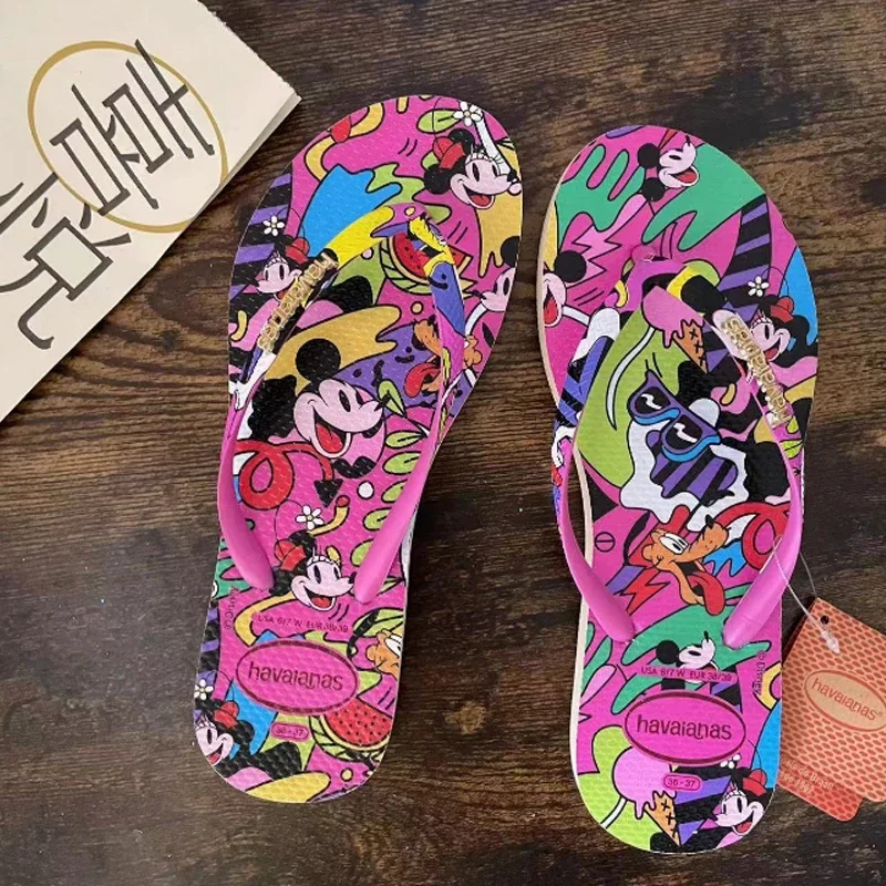 Havaianas flip flops for women, outdoor non slip slippers, flip flops, sandals, beach slippers 6
