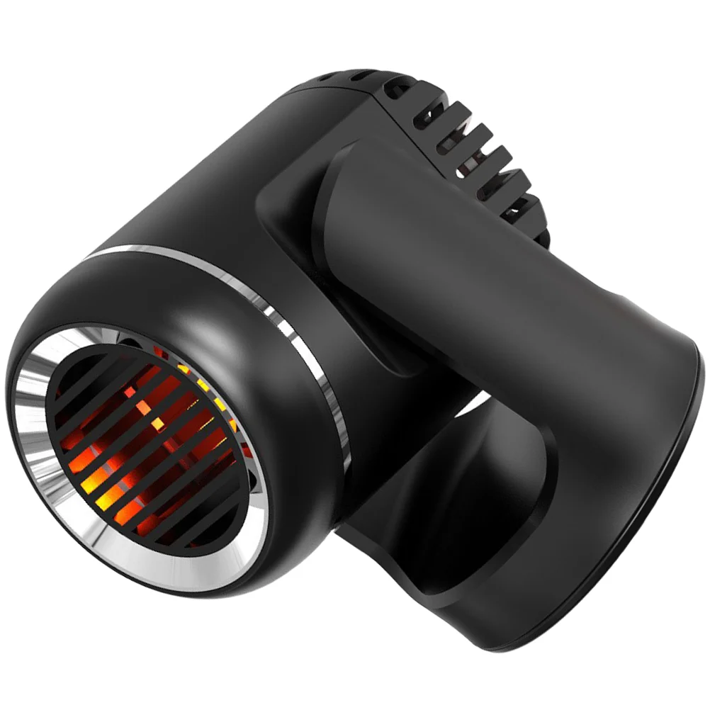 

Heater Protable Fan Vehicle Defogger Heating and Cooling Abs Adjustable Car Defroster