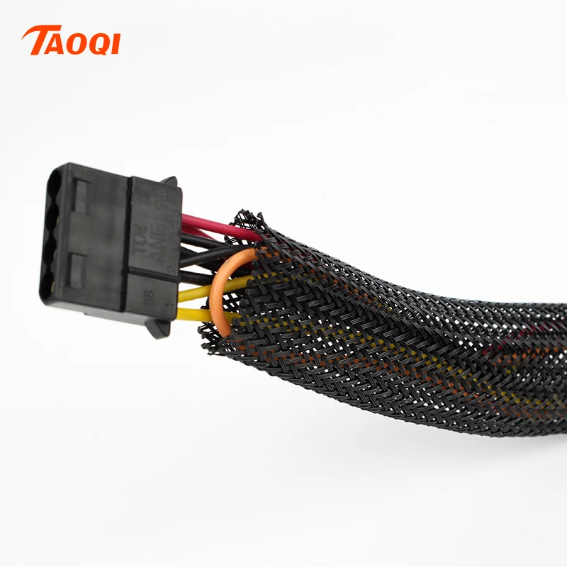 Description Picture 5 of item5M/10M Insulated Braid cable Sleeve 10/12/16/20/25mm PET Cable protector Wire Gland Protection Cable Sleeving Shrink Tubing