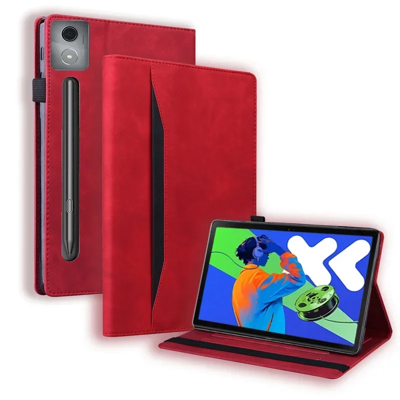 Luxury Wallet Stand Tablet Case - Premium 12.7 Inch Protective Cover