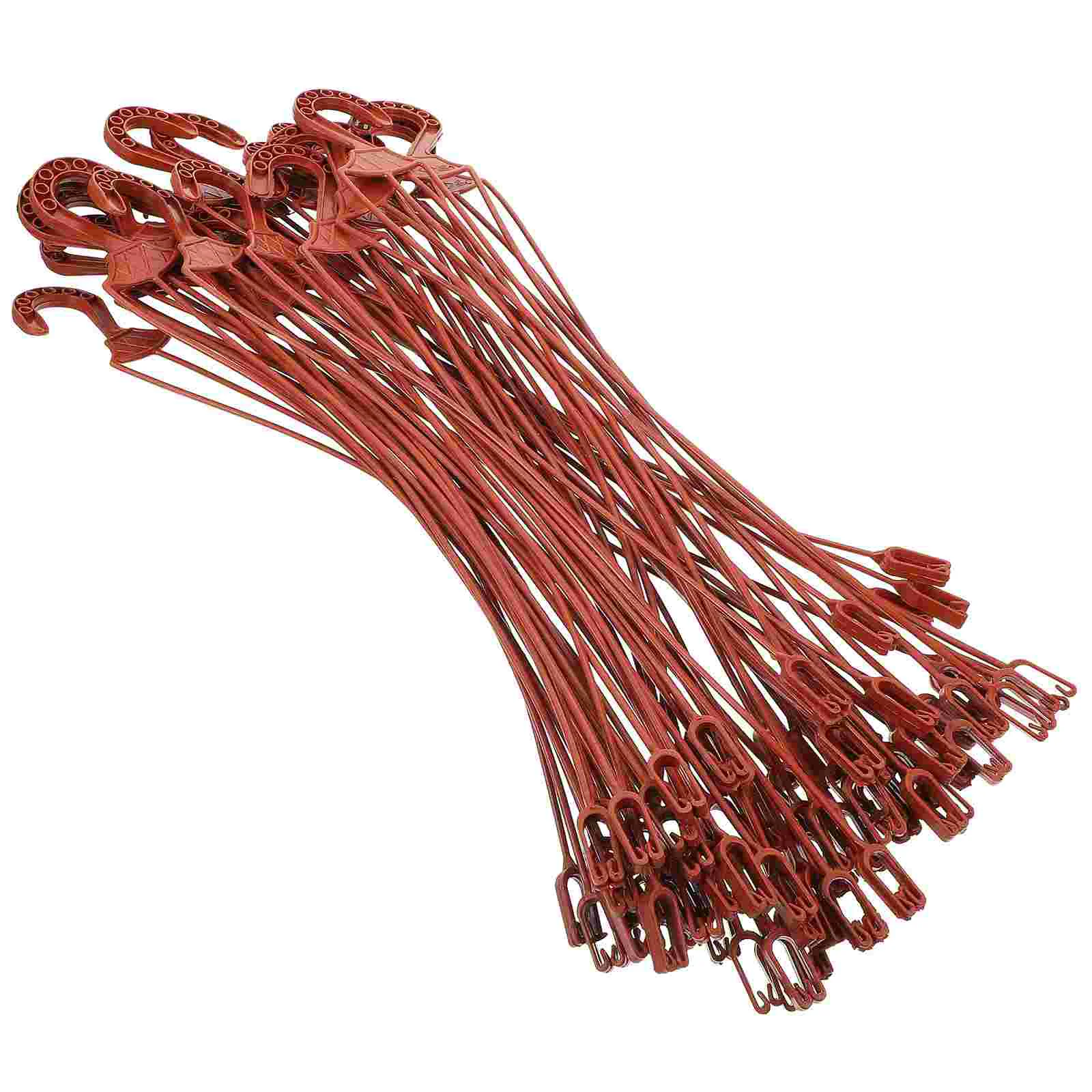 

Hanabass Plant Pots Hanger Hook Flowerpot Hanging Basin Garden Basket Holder Plastic Planter Hangers