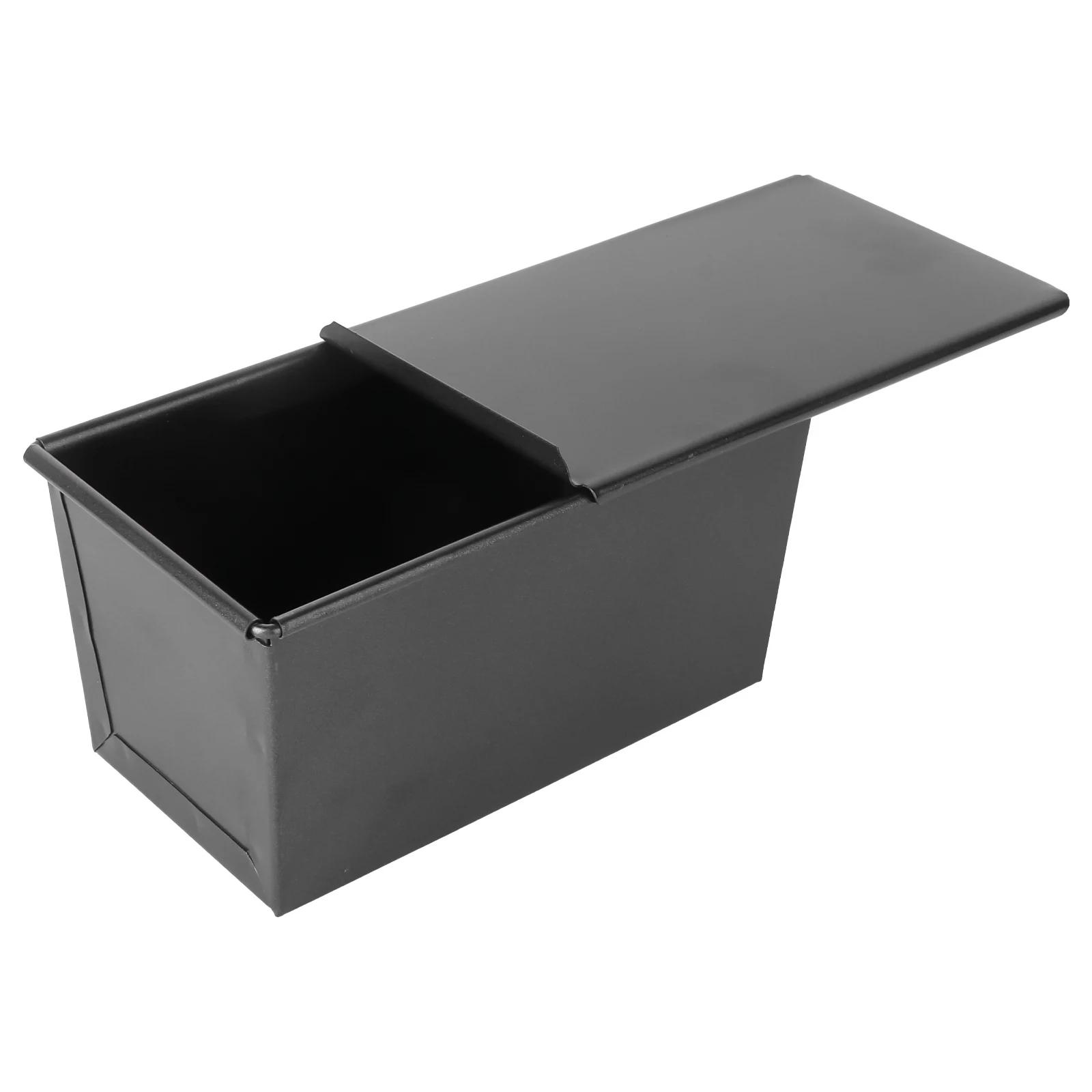 Bread Mold Pullman Bread Mold Loaf Pan With Lid Toast Bakeware Baking Dish Black Tin Kitchen Tool
