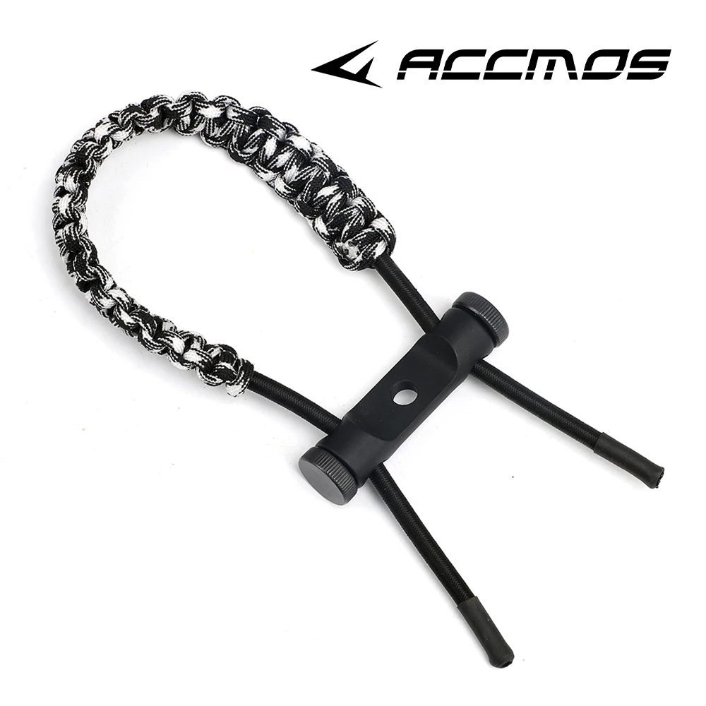 Vibrant Archery Bow Wrist Sling - Adjustable Braided Parachute Cord