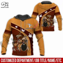 

PLstar Cosmos Newest 3Dprinted Drum Music Custom Name Lover Gift Harajuku Streetwear Unique Unisex Hoodies/Sweatshirt/Zip B-6