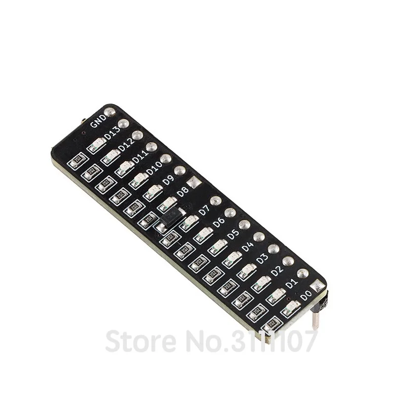 Led Water Light Module Display Indicatore Pcb Board Kit Per Raspberry Pi Zero Per Arduino Uno Mega2560 Mcu Parti Elettroniche Fai Da Te