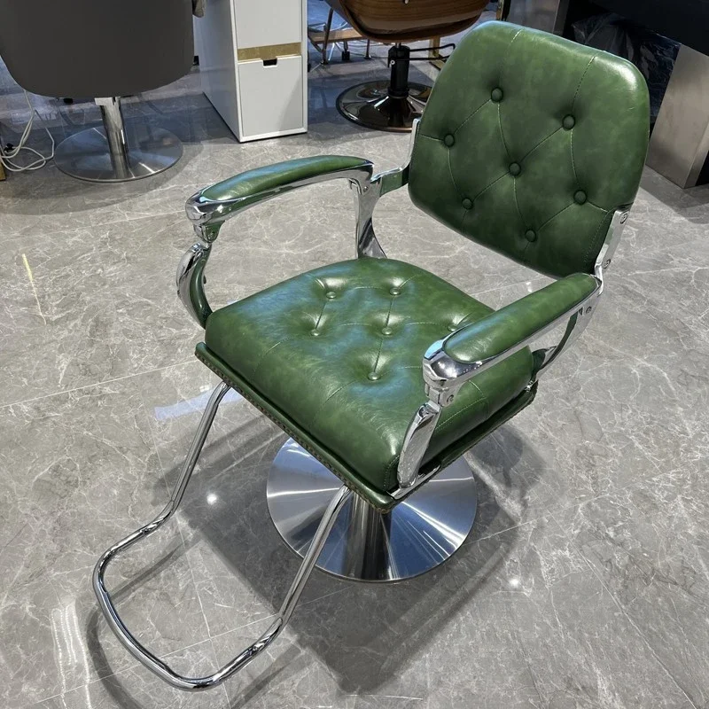 

Beauty Spa Barber Chairs Adjustable Reclining Facial Lounge Barber Chairs Arm Spinning Salon Tabouret Coiffeuse Furniture WJ25XP