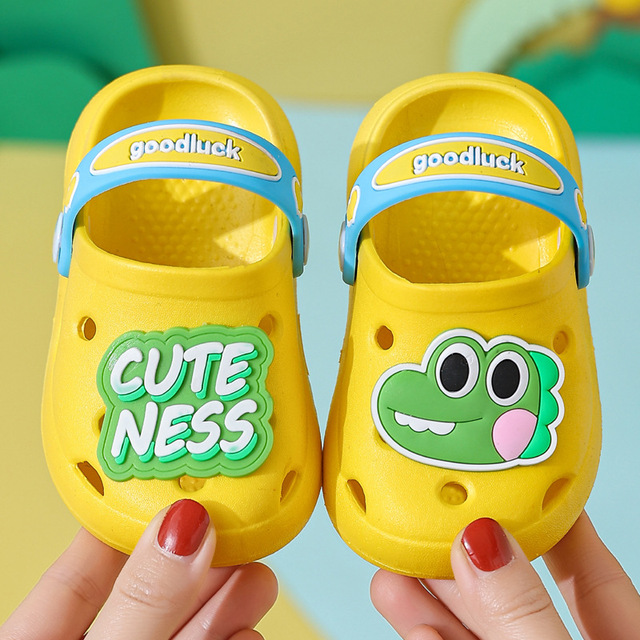 Baby Sandals for Boys Girls Cartoon Kids Shoes Summer Toddler Flip Flops Children Home Slippers Beach Swimming Slippers