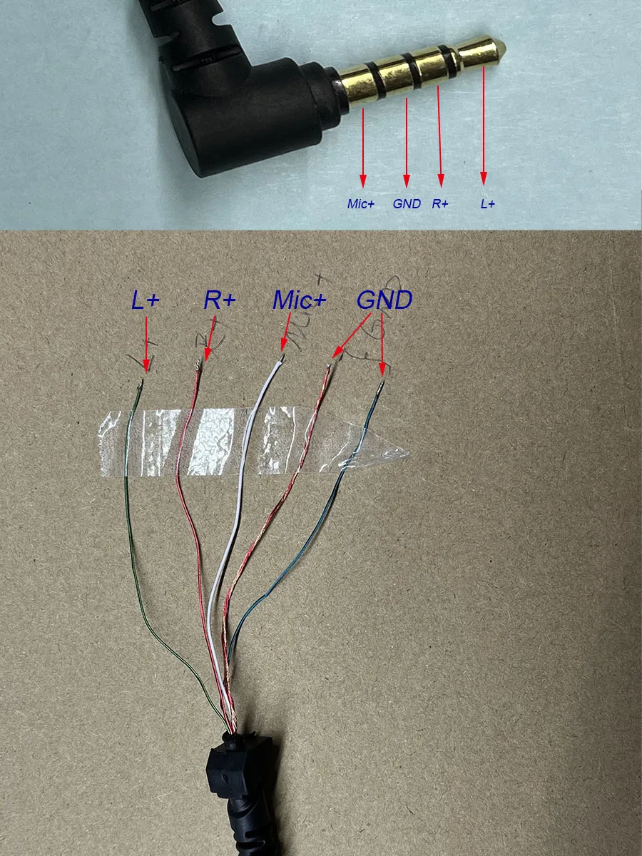3.5mm Jack Headphone Audio Cable Of Razer Kraken X Essential Gaming Headset Replacement