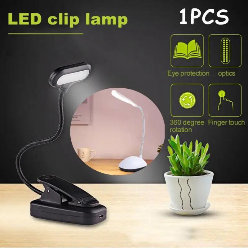 

Table Lamp For Study LED Desk Lamp 3XAAA Battery Not Include Dimmiable Cute Book Light Indoor Lighting Mini Table Lamp