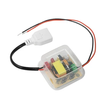 Modulo Inverter Boost a Doppio Canale 50-100W, Modulo di Alimentazione Step-Up da DC 12-16.8V a 220V, Inverter Universale per Pannelli Solari da Esterno