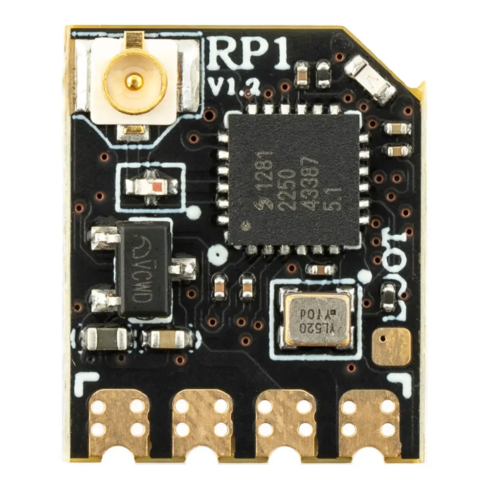 RadioMaster RP1 V2 ELRS Ricevitore Nano 2.4GHz Open Source CRSF con Antenna UFL T da 65mm per Droni FPV RC e Aerei, Kit TX12 Zorro RX - immagine 2