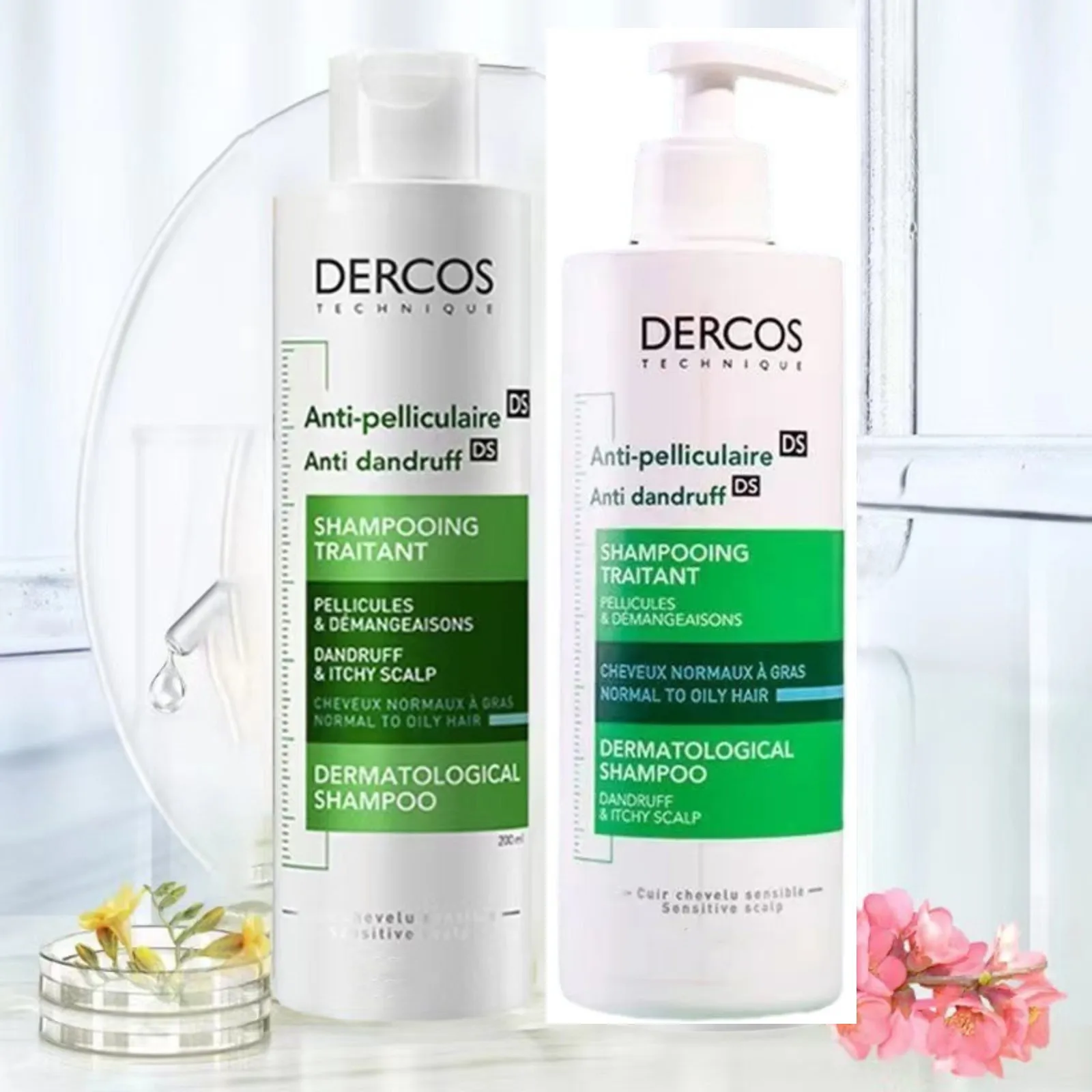 Green Label Anti-dandruff Shampoo Improves Itchy Scalp Oil Control Soothing Dandruff