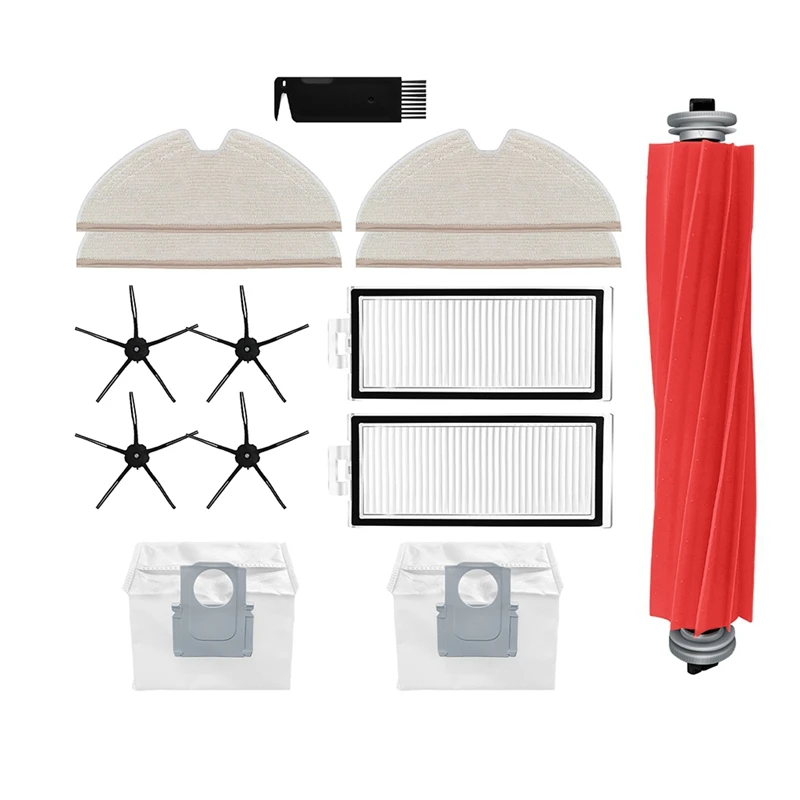 

For Xiaomi Roborock Q7 / Q7+ / Q7 MAX+ / S7 / T8 Hepa Filter Mop Cloths Robot Vacuum Cleaner Parts Kit