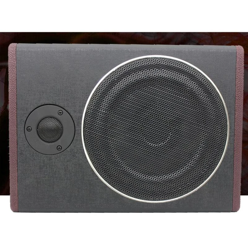 8/10 Inch Car Audio HIFI Subwoofer Under Amplifier 12V 600W Ultra-thin Seat Woofer Modification Subwoofer Car Speaker images - 6