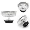 Mesh Kitchen Stainless Steel Sink Strainer Disposer Plug Drain Stopper Filter 2