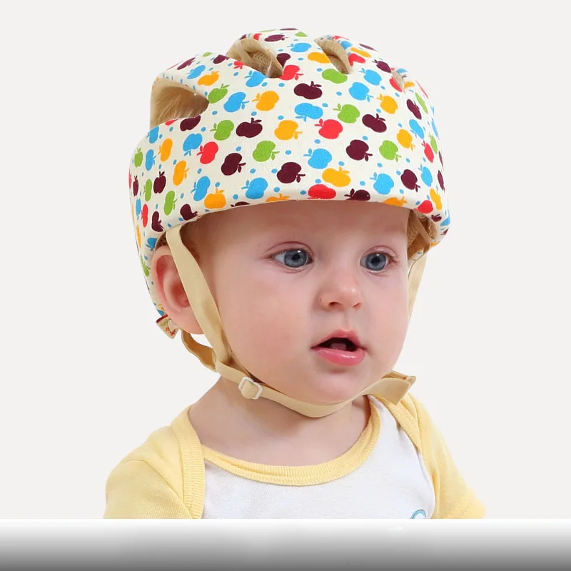 Casco ajustable para bebé recién nacido de 6 a 18 meses, sombrero para niño  pequeño, seguridad para gatear, caminar, protección para la cabeza, gorro para  bebé