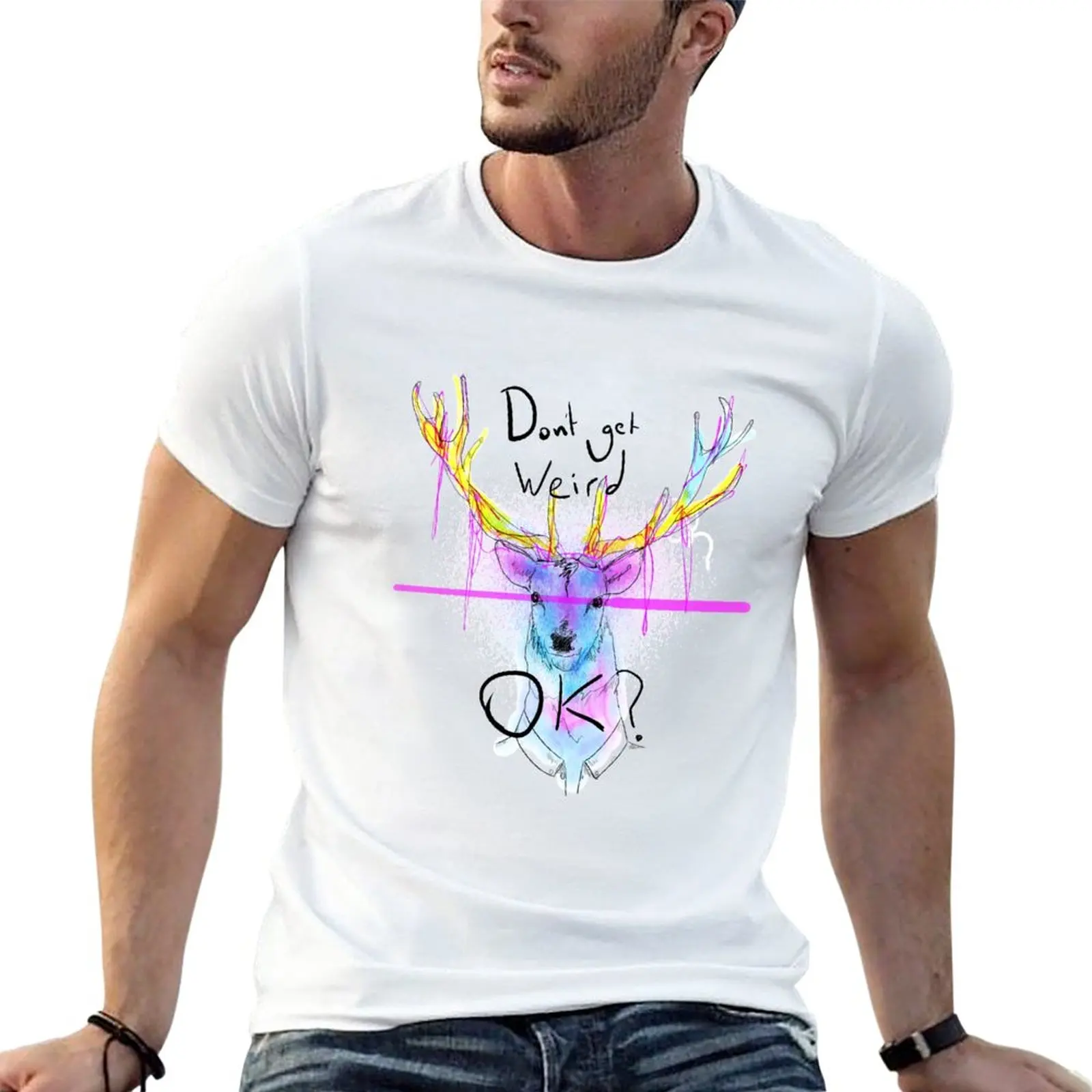 

Neon Stage (People of Earth) T-Shirt Short sleeve summer tops customized t shirts slim fit t shirts for men