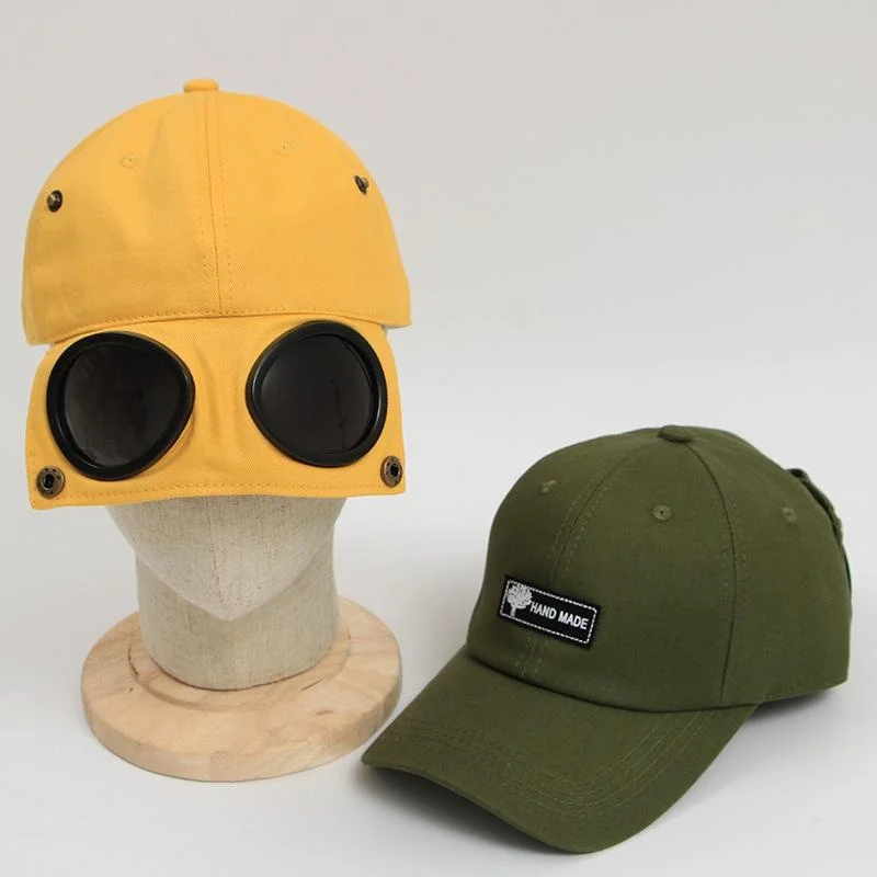 1 Stück Aviator Hat Koreanische Version der trendigen Brille Cap Sonnenbrille Baseball Cap Hip-Hop Persönlichkeit Cool Casual Summer Hat – Detail 10