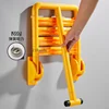 Bathroom folding stool toilet shower stool barrier-free bath safety non-slip seat 3