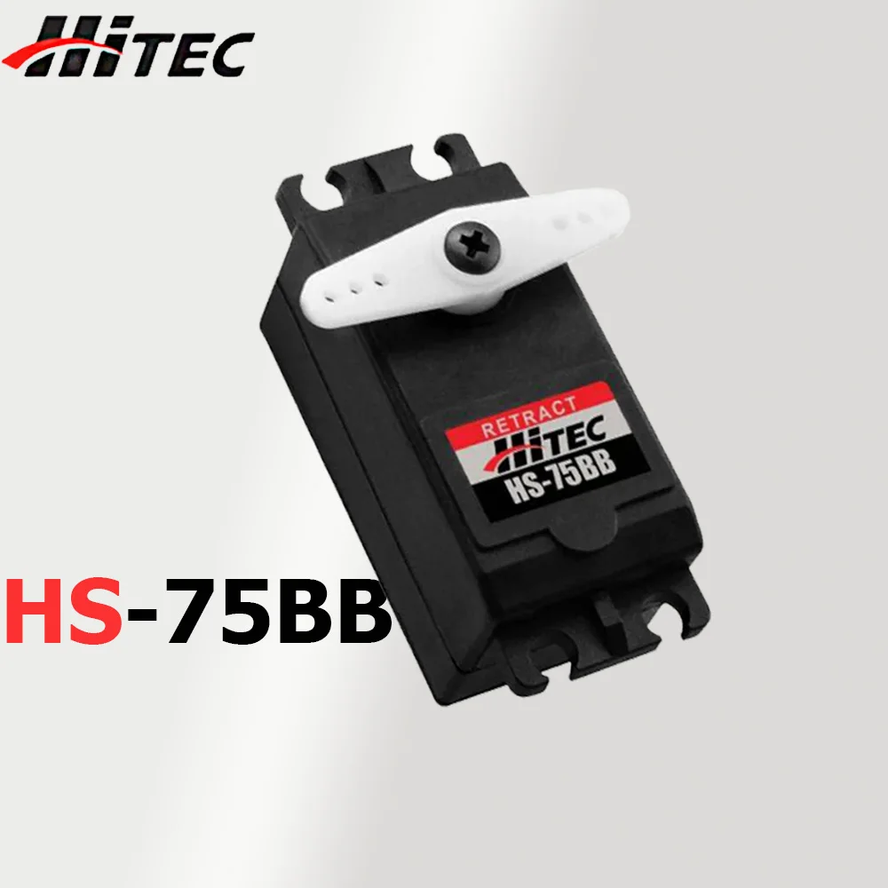 

Hitec HS-75BB Analog Servo Retractable landing gear Torque 4.8V-6V 8.2KG/0.34sec For Car Truck Robort Toys