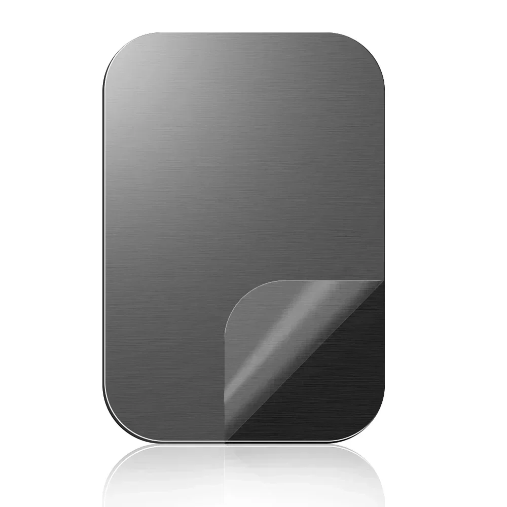 Slim Metal Plate for Magnetic Phone Holder - Universal Iron Sticker Disk