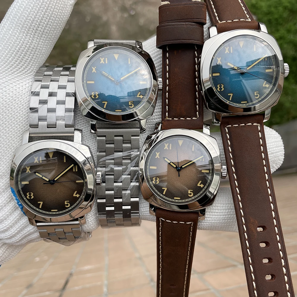 STEELFLIER SF764 V2 Luxury Mechanical Watch Transparent Bottom Cover NH35 Sapphire Mirror Swiss Luminous 200M Waterproof Watch