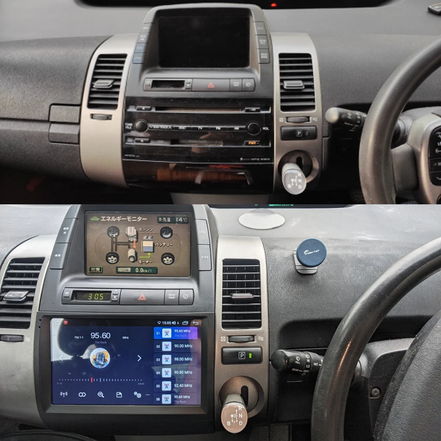 Radio Multimedia con Gps para coche, reproductor con Android 2002, 8 núcleos, 6 + 2009, para Toyota Prius 20, 13,0-128