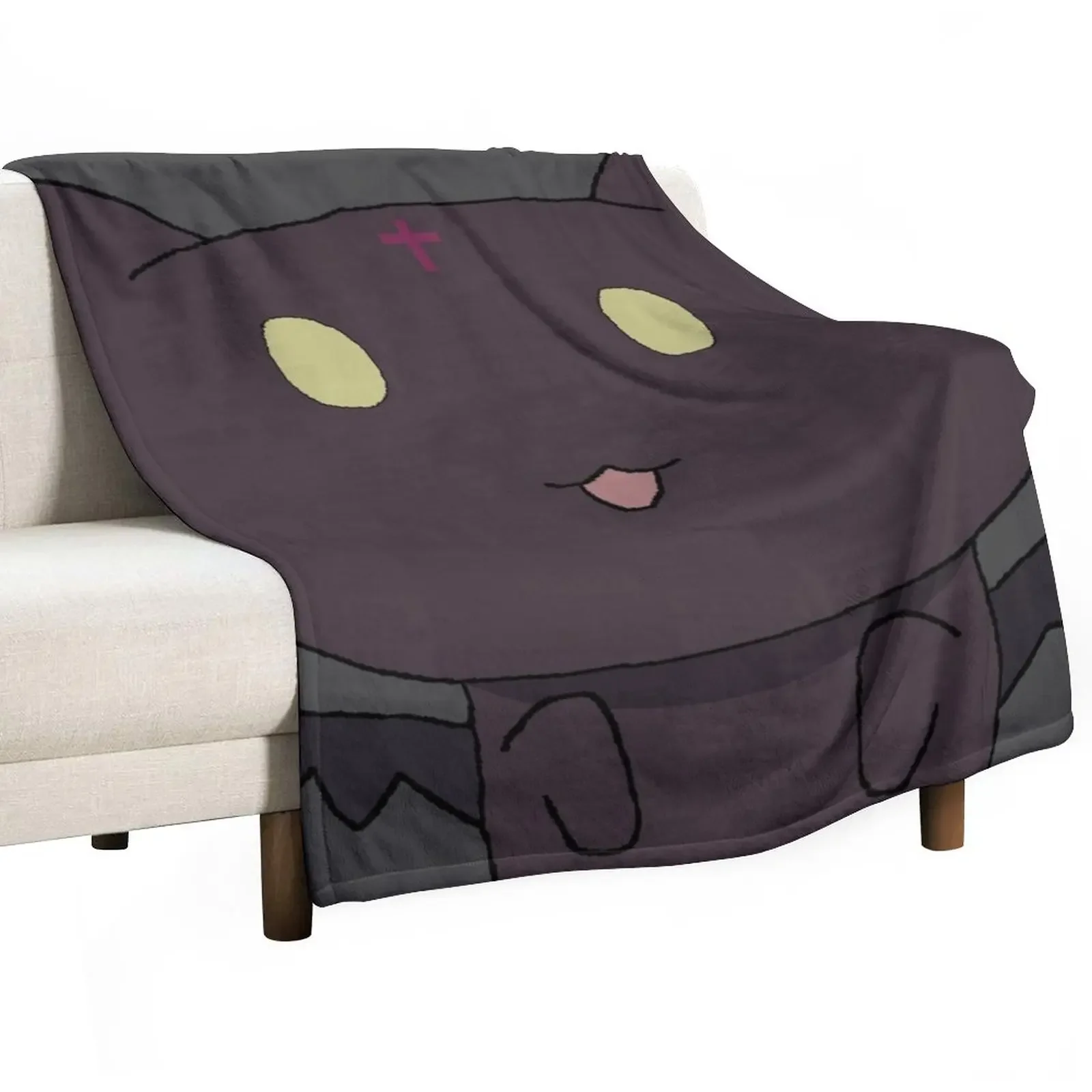 

Chomusuke Throw Blanket Large Soft Plaid Blankets