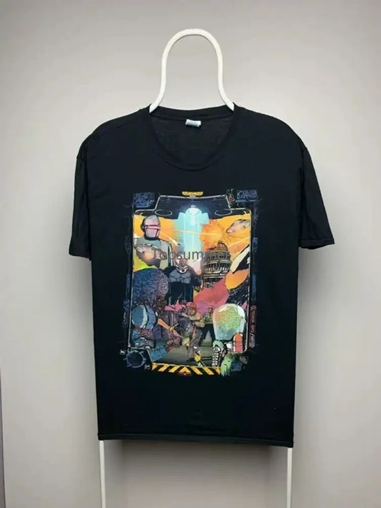 

Sci-Fi Invasion T-Shirt Xl Mars Attacks Day The Earth Stood