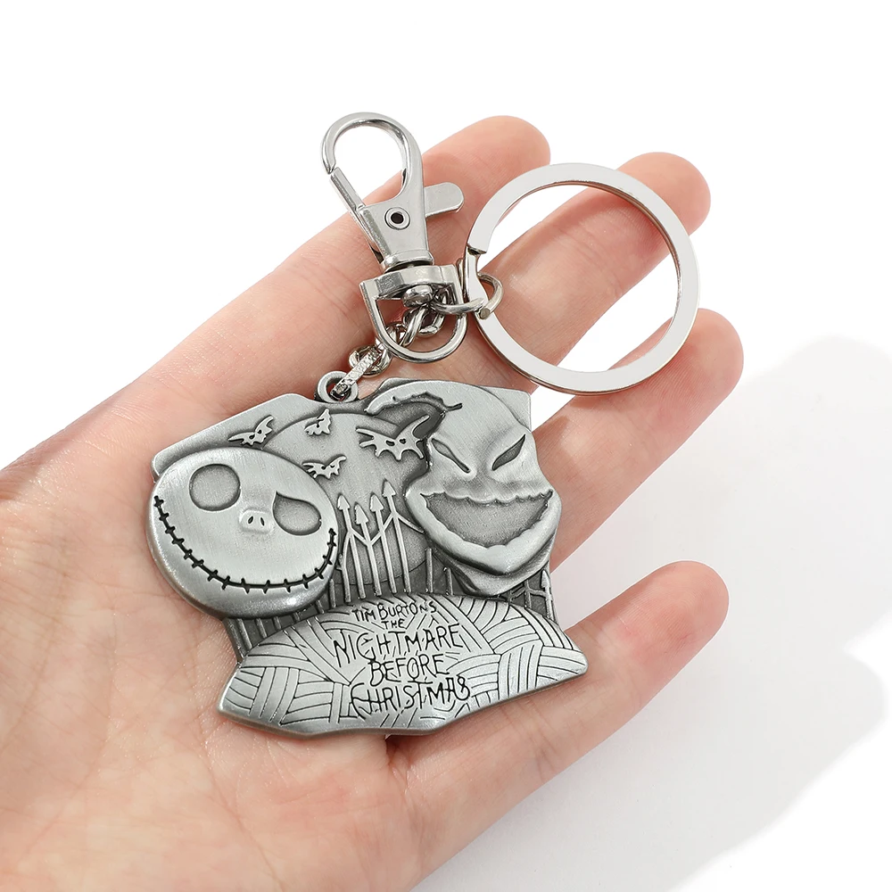 크리스마스 전 악몽 잭 키체인, 스켈링턴 샐리 모델, 할로윈 테마 키링, 쥬얼리 액세서리 선물 - AliExpress, image size:1000x1000