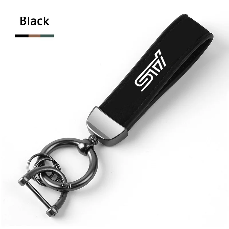Car Keychain Key Ring Anti-loss Keyring Pendants For Subaru STI