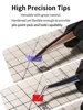 DSPIAE model making tool, anti-static straight pointed elbow specialized precision tweezers AT-TZ series 4