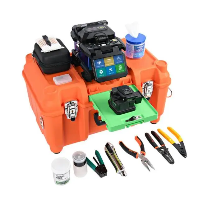 

T45 Fusion Machine Fast 7s Splicing Time Fiber Optic Fusion Splicer
