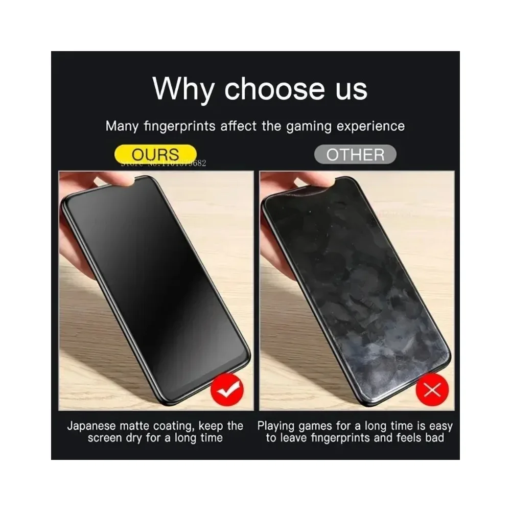 4PCS Matte Hydrogel Anti-Glare Screen Protector Film