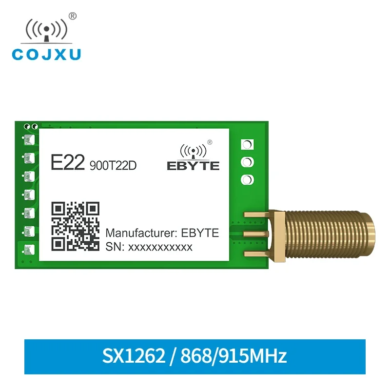 E22-900T22D 차세대 Lora 확산 스펙트럼 기술 RF 칩 긴 전송 거리 저전력 소비