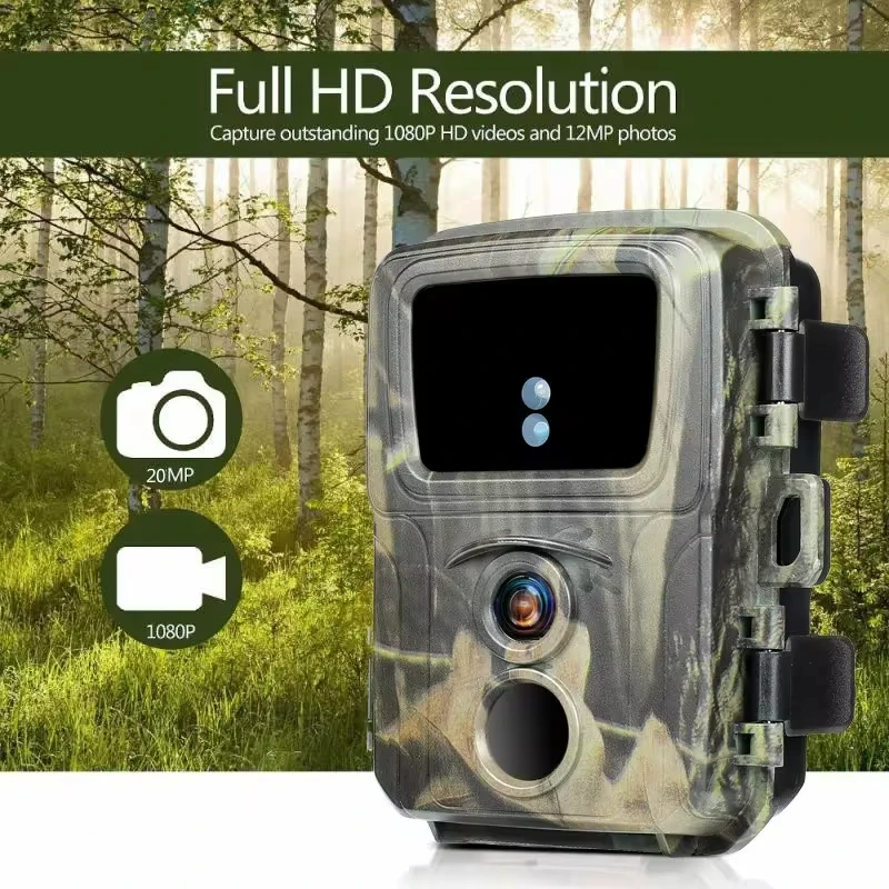 Mini600 No Screen No Buttons Mini Trail Hunting Camera 20MP 1080P Wildlife Forest Animal Cam Photo Trap Surveillance Tracking hunting trail camera trail camera