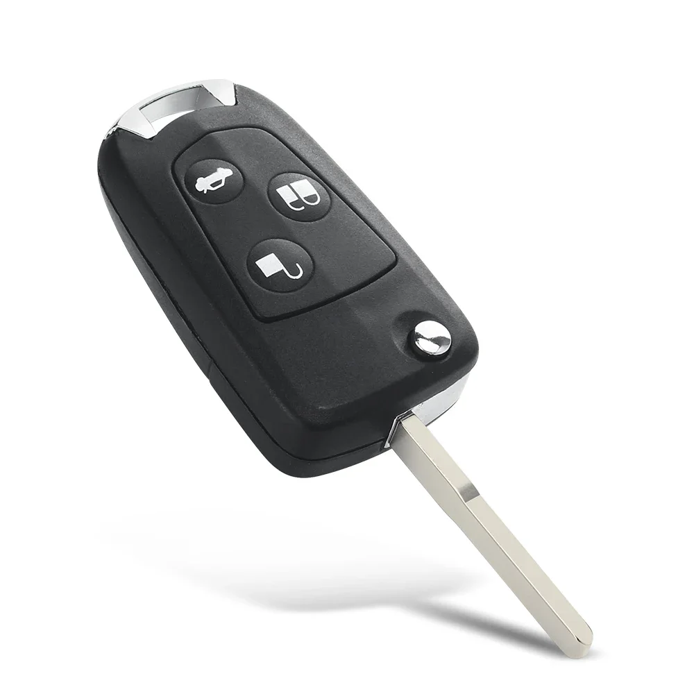 Key Shell Car Remote Key Car Key For Ford FOCUS Mondeo Fusion Fiesta Transit KA 3 Buttons Modified Flip Folding Remote Key Shell Fob