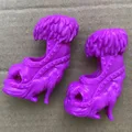 NO.5 purple wolf