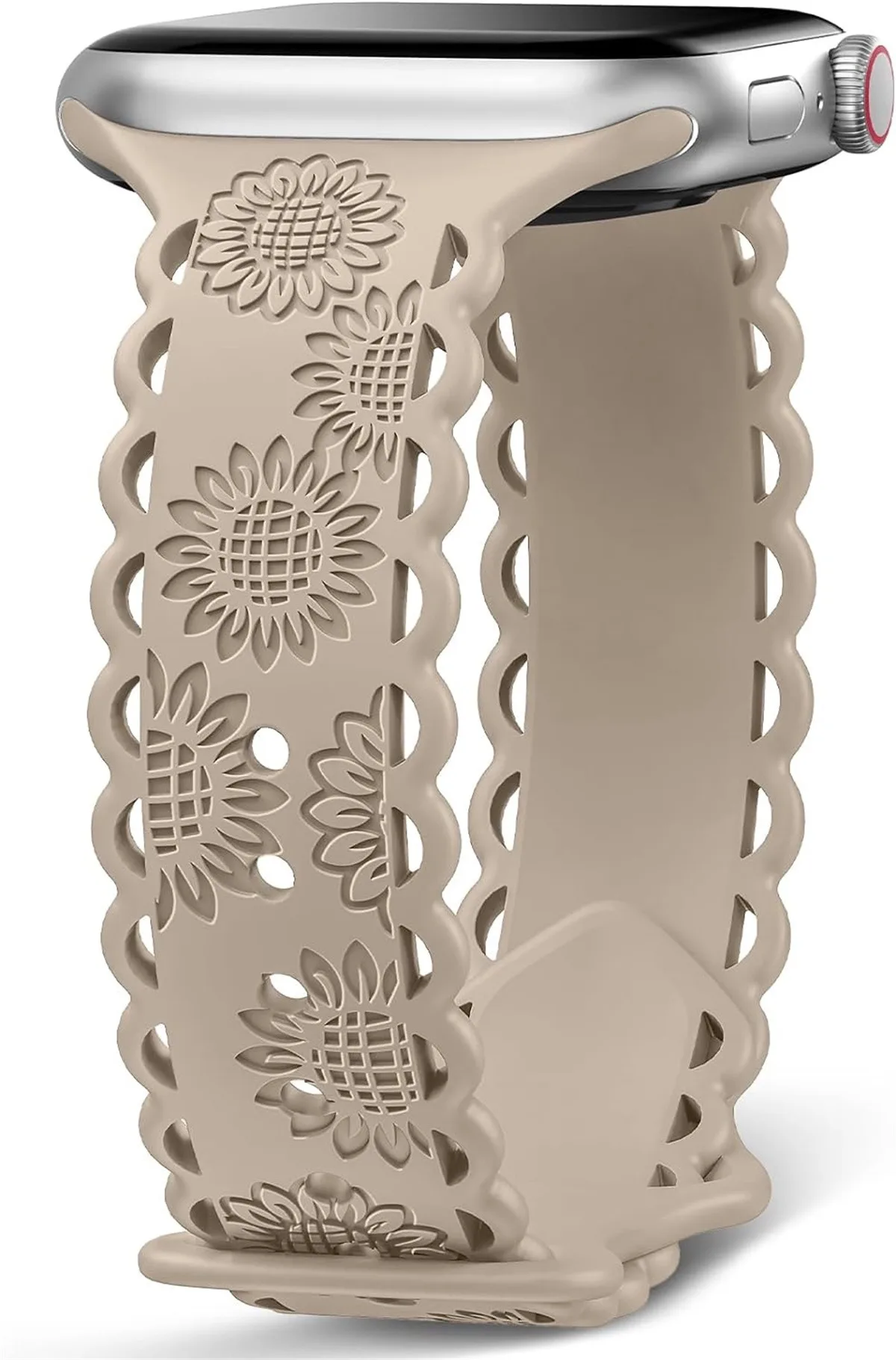 Silicone Watch Band For Smartwatch Sporty Comfortable Strap_voghion.com