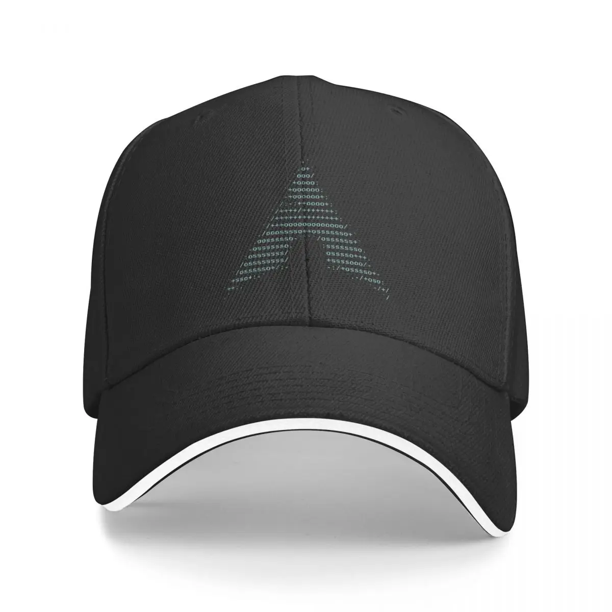 

New Arch Linux Neofetch ASCII Art Logo (Alternate Version) Baseball Cap Trucker Hat Hat Luxury Brand Anime Mens Tennis Women's