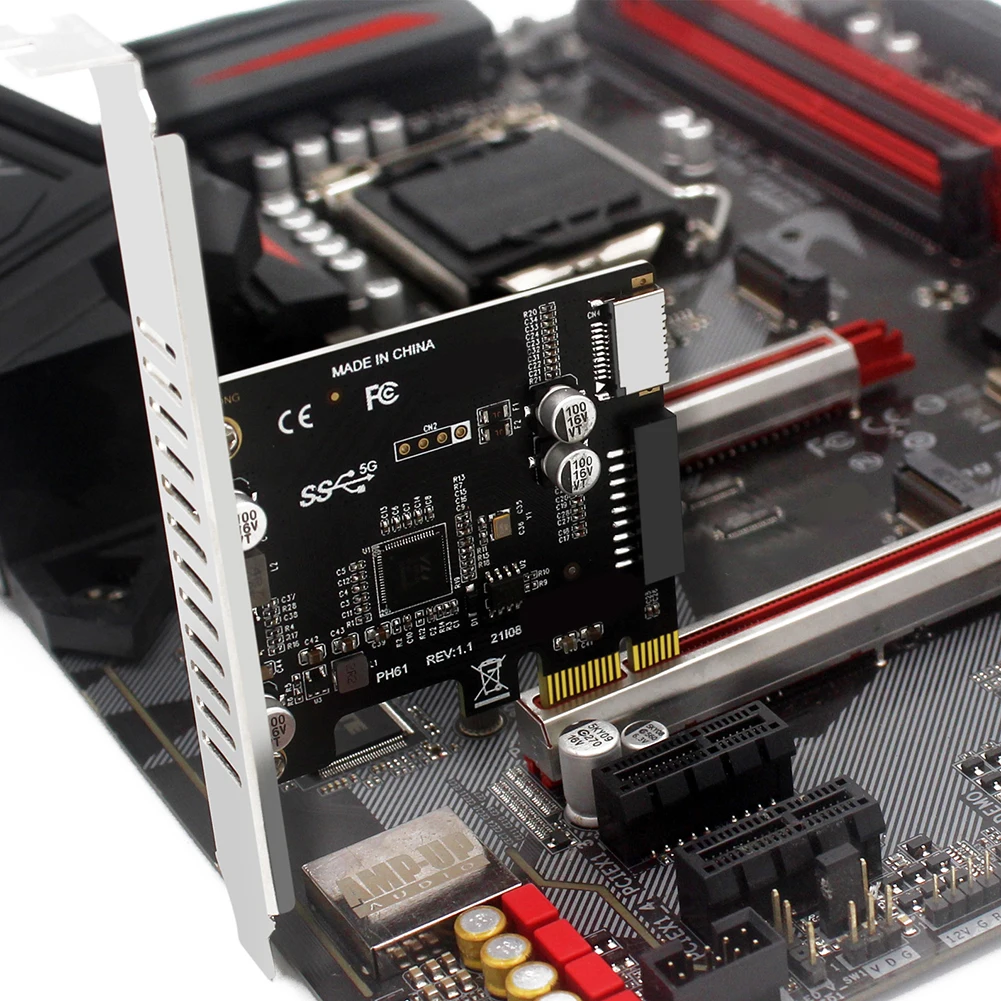 PCI E to USB 3.0 Expansion Card for Computer
