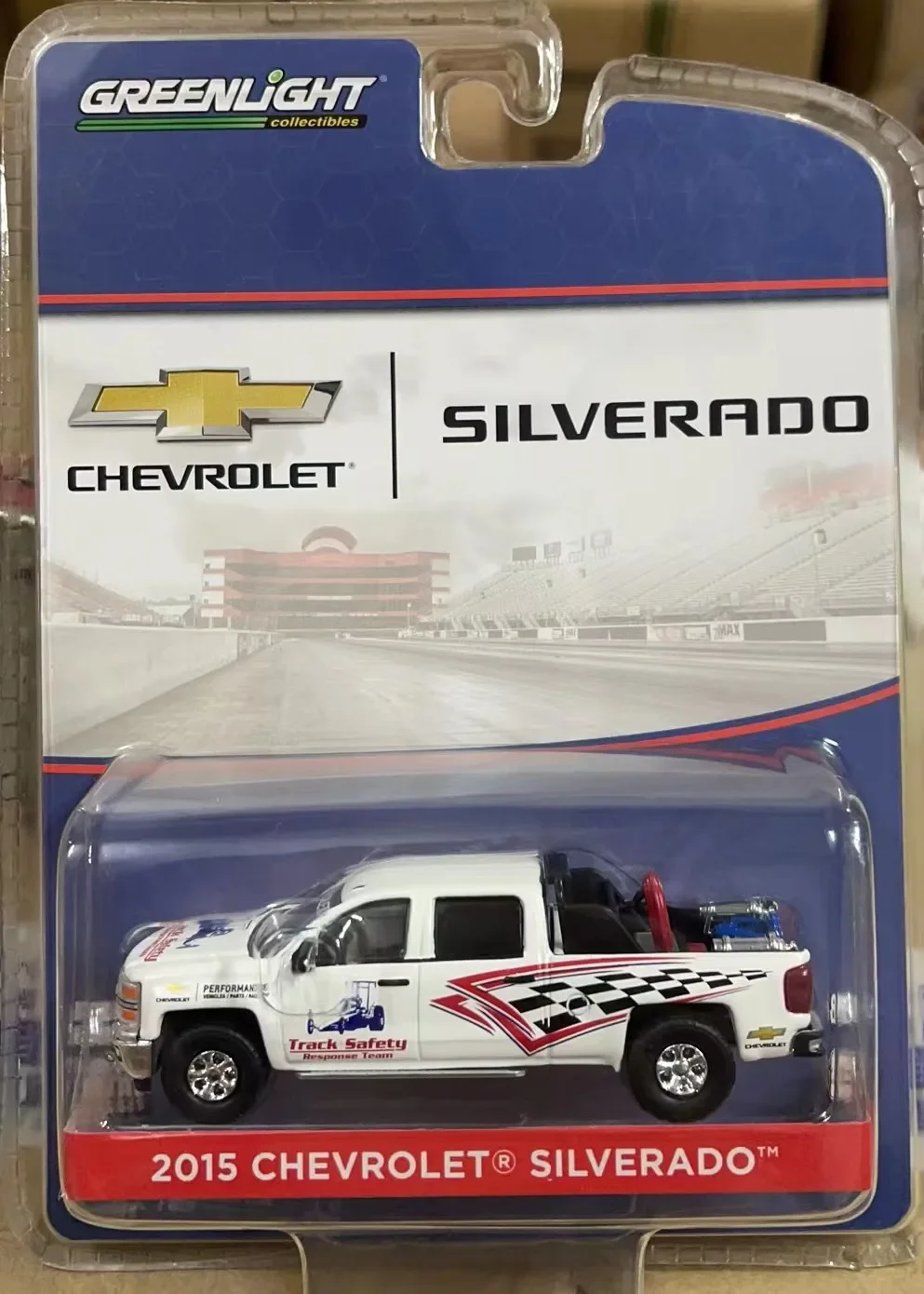 Модель салона автомобиля «Chevrolet», модель 1:64 2015