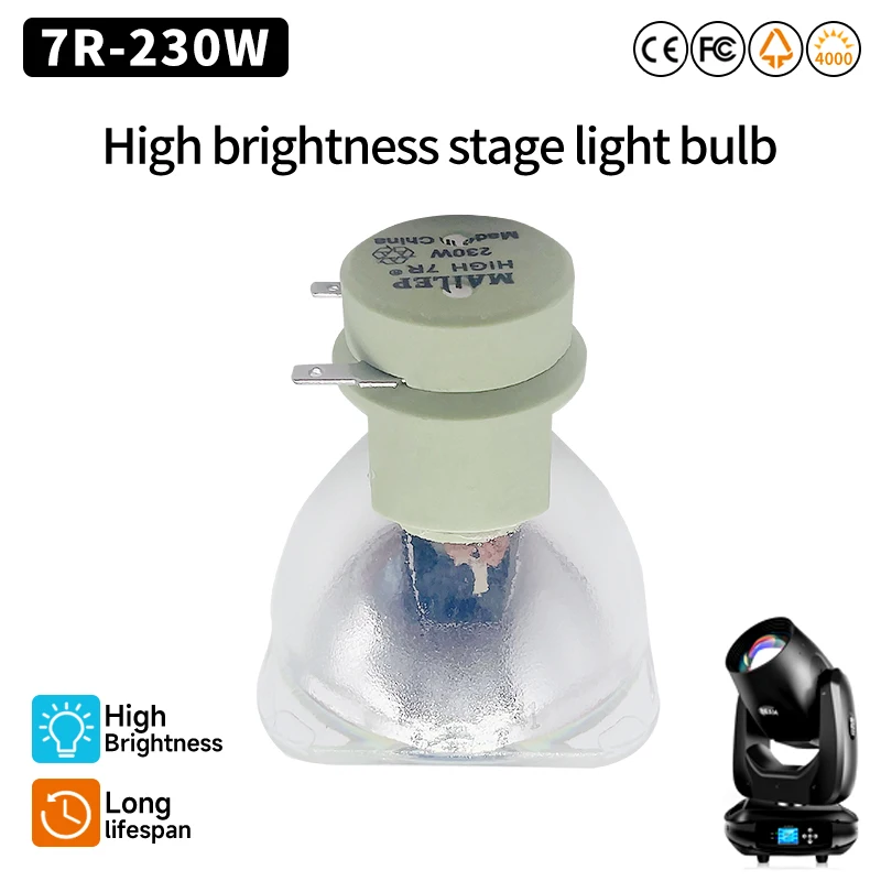 

Most Popular 5R 7R 9R 10R 15R 17R Stage Ligh Lamp Moving Beam Light Bulb 132w 230w 260w 280w 350w lamp light Bulb