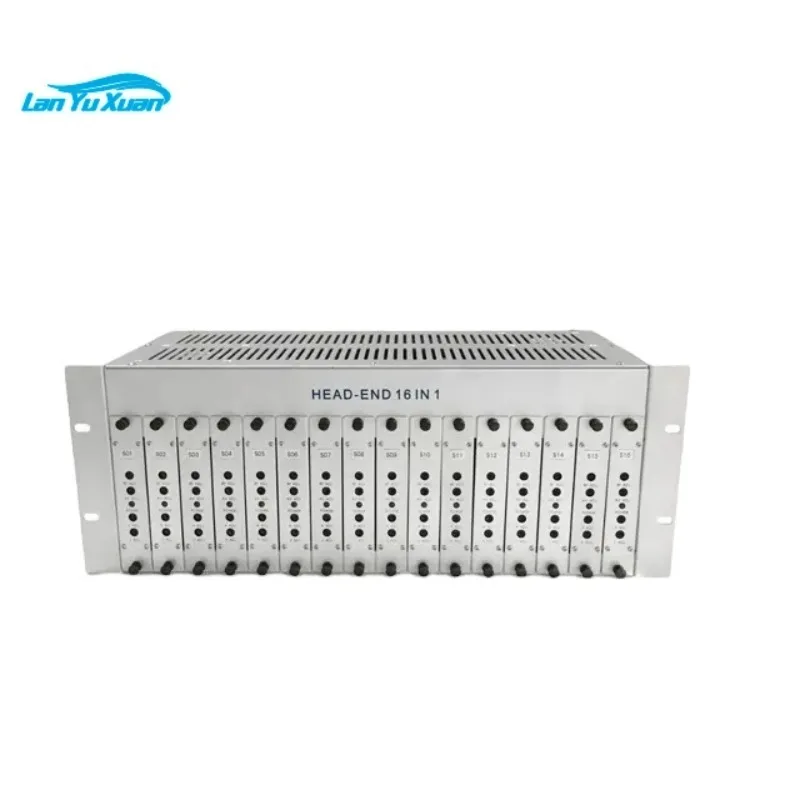 

Digicast Hot Sale DMB-6001F 16 IN 1 Fixed AV to 4U Analog CATV Modulator