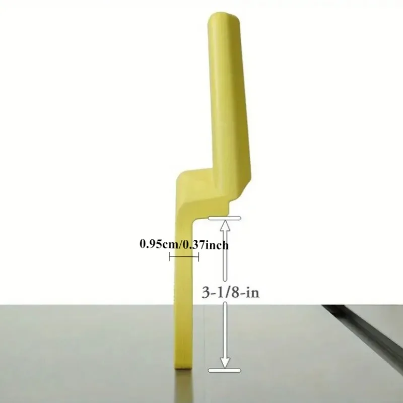 Push Block Adjustable Wood Spacing Guide Grip Safety Tool for Table Saws Router Tables Jointers Offset Handle Push Stick